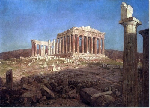 Frederic Edwin Church - The Parthenon